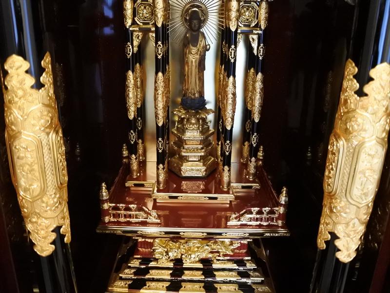 名古屋市で200代三方開き名古屋仏壇をリメイク
