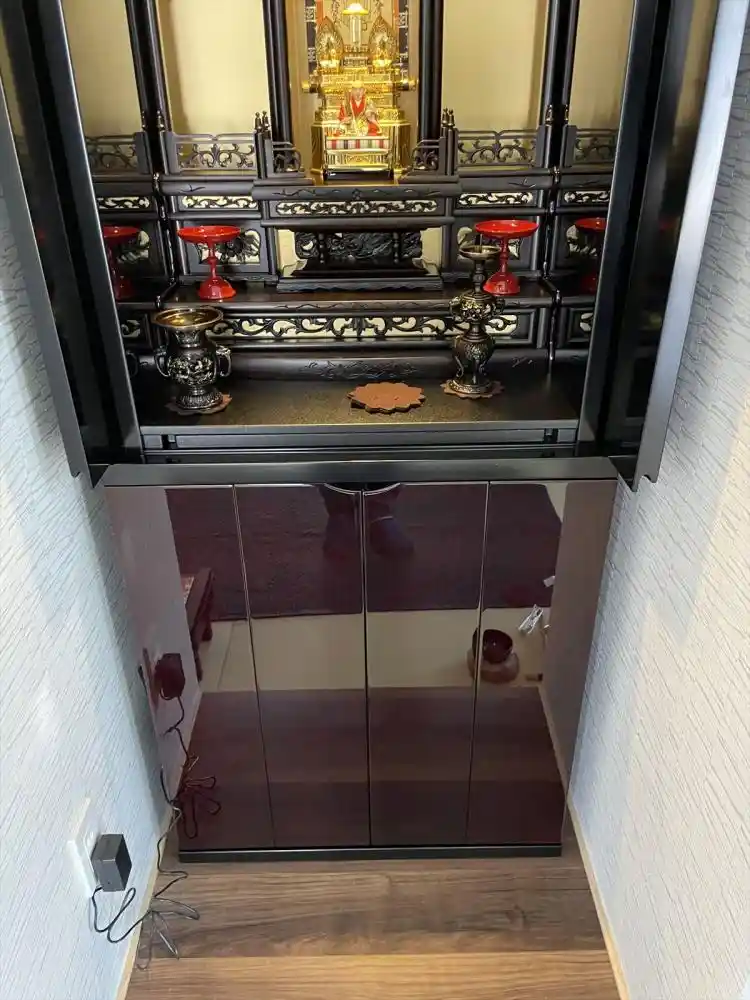 愛知県 豊橋市｜100代唐木仏壇のリメイク｜施工後